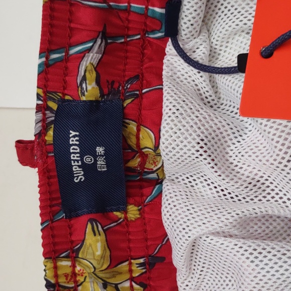 BRAND NEW SUPER DRY VINTAGE HAWAIIAN SWIMSHORT - Picture 5 of 16